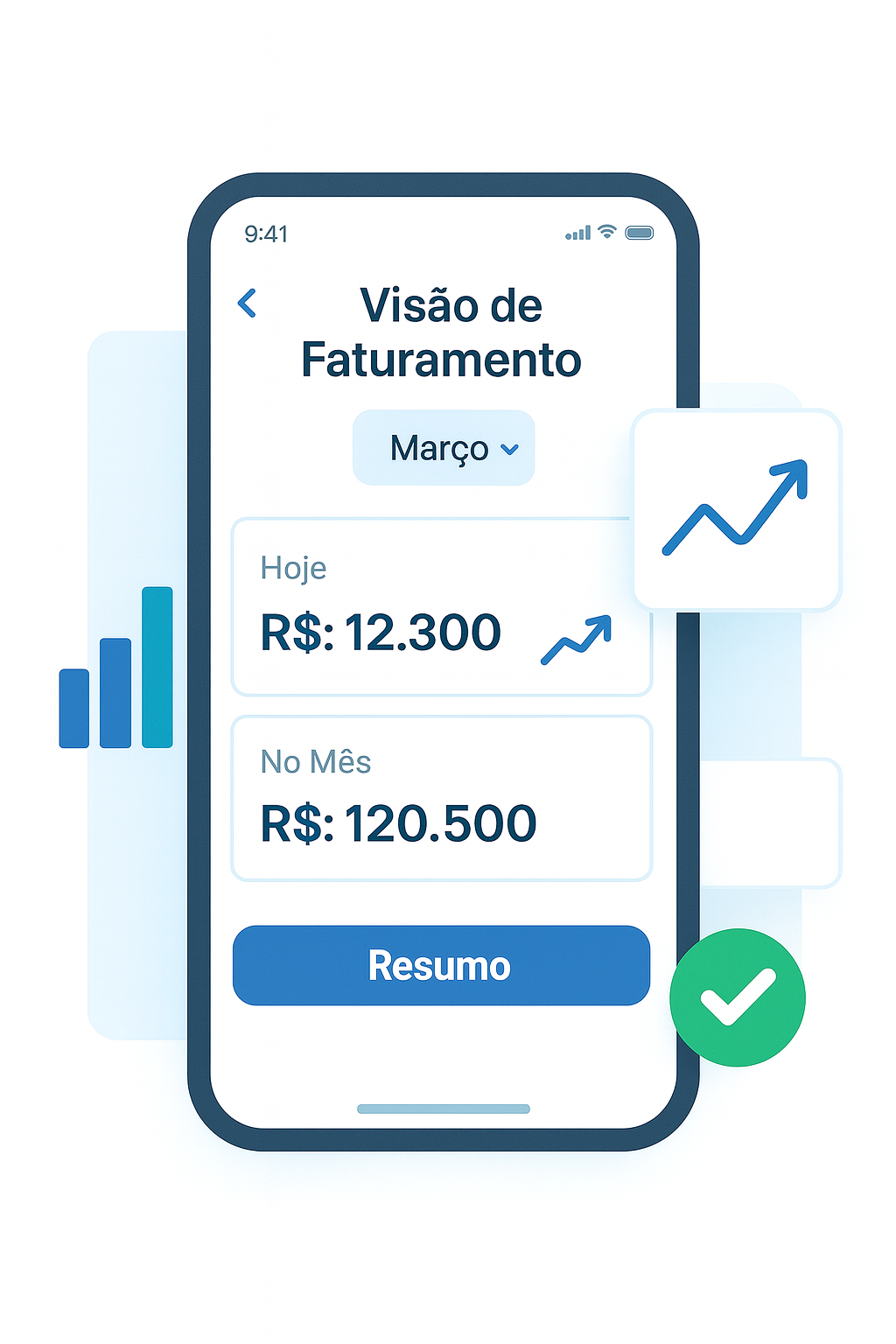 Visão em Tempo Real do Faturamento